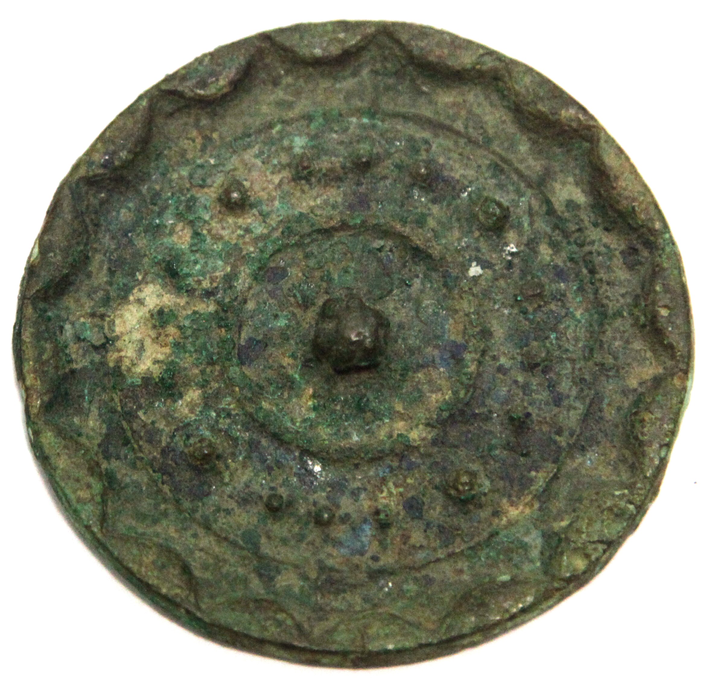 A4011, Bronze Mirror with Stars, China Han Dynasry, AD 300