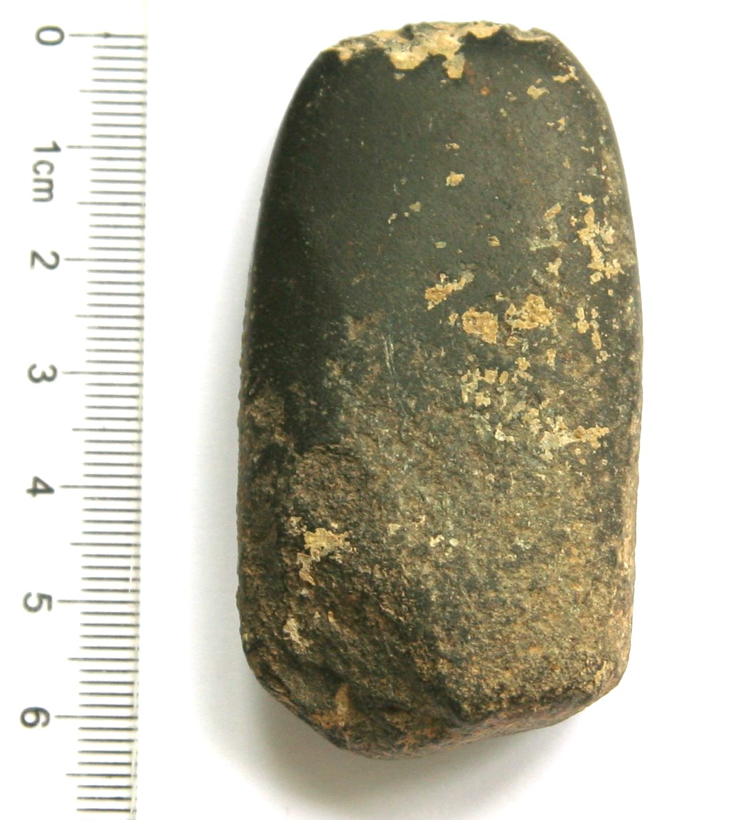 A4512, Ancient Small Round Stone Axe, China, BC 3000 to 3000
