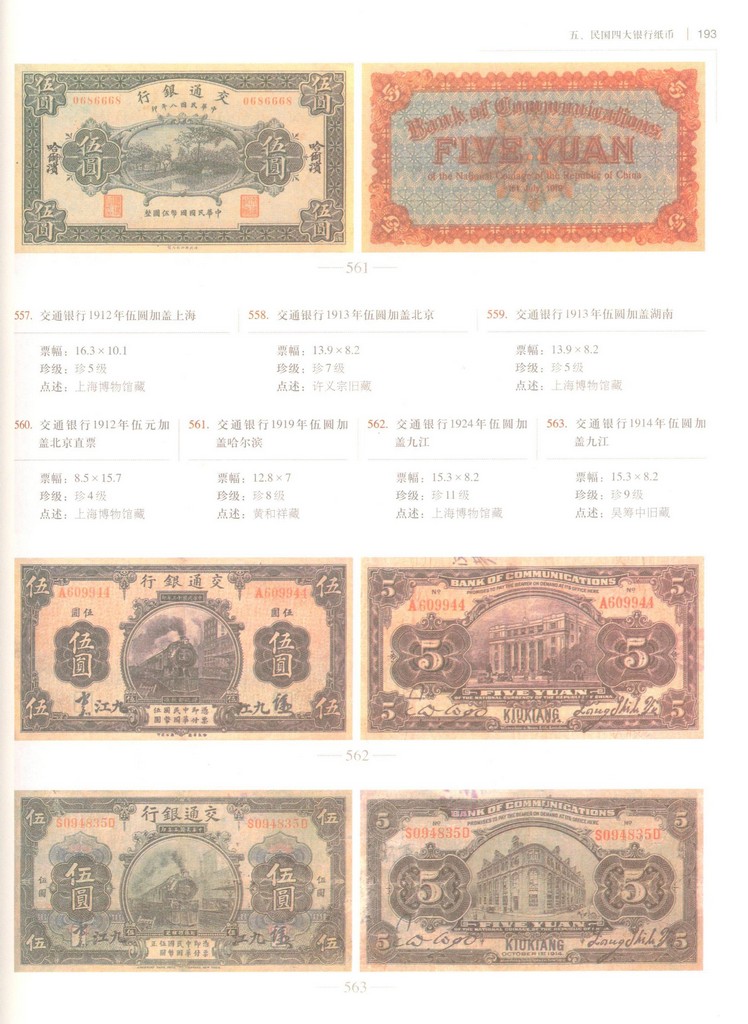 F2013, Rare China's Banknotes Illustrated Catalogue (2010) - Click Image to Close
