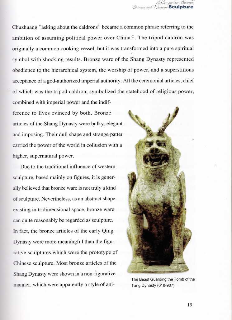 F6016 A Comparison Between Chinese and Western Sculpture (2008) - Click Image to Close