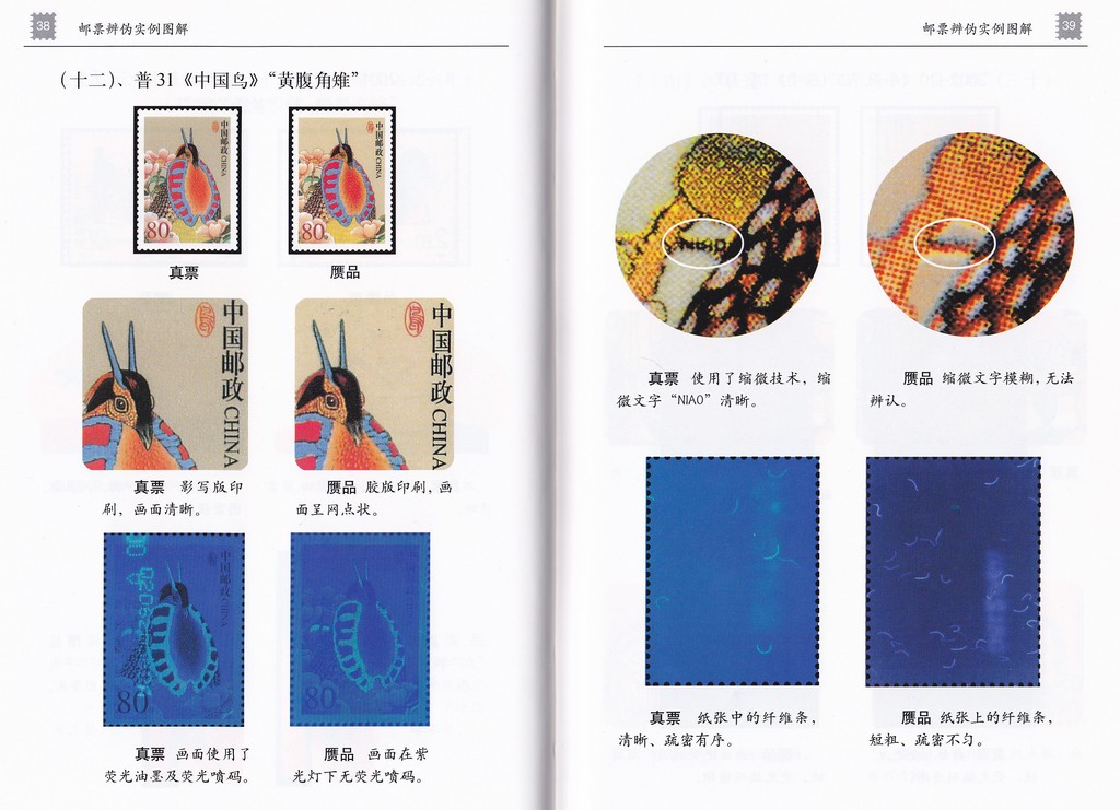 F5509, Official Handbook of Counterfeit Stamps, China (2003)