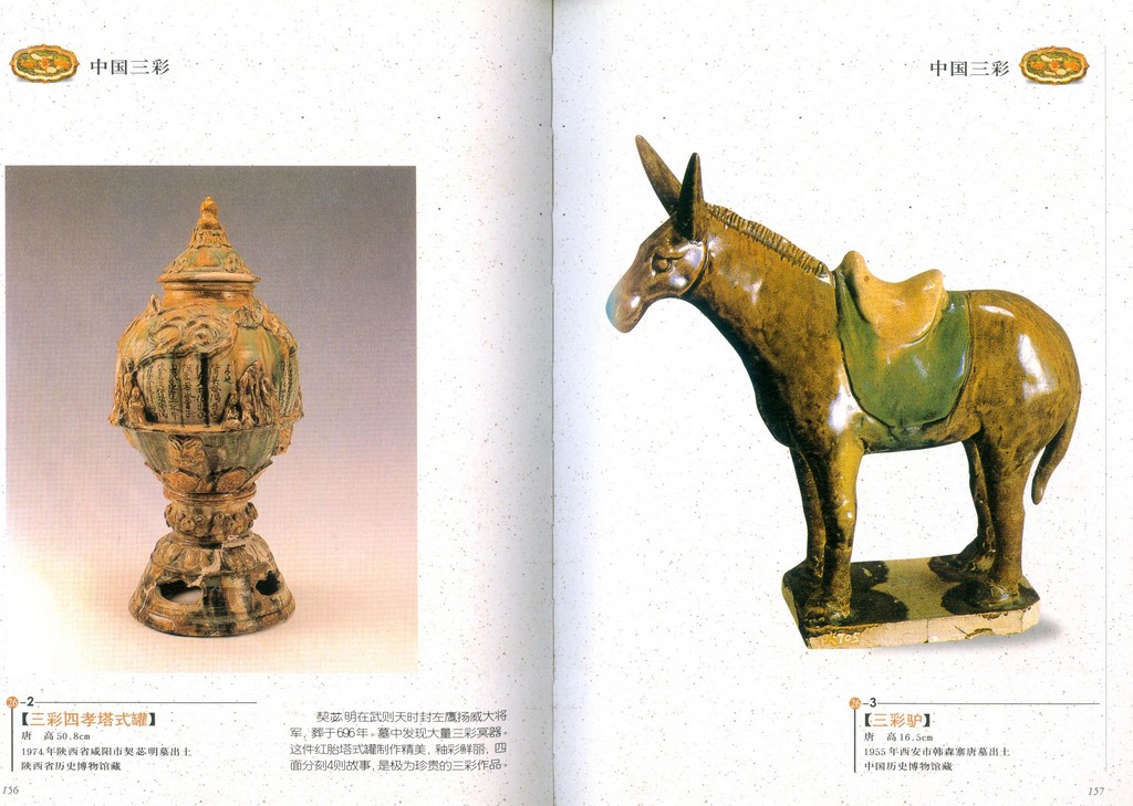 F7108 The Tang Tri-colored Pottery of China (2005) - Click Image to Close
