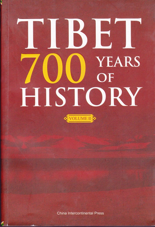 F7216 Book: Tibetan 700 Years of History (2010) - Click Image to Close