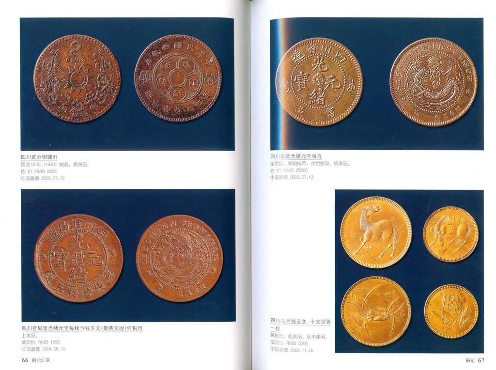 F7371 China Collection Gallary: Illustrated of Bronze Coins and Amulates (2007) - Click Image to Close