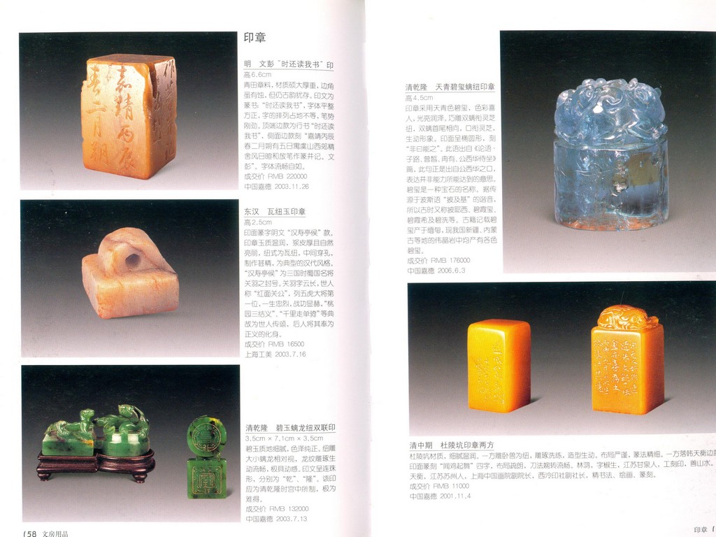 F7372 China Collection Gallary: Illustrated Handbook of Treasures of Study (2007)