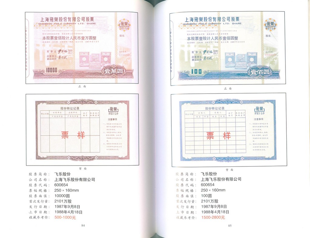 F2604 Illustrated Catalogue of China's Stock (2001) - Click Image to Close
