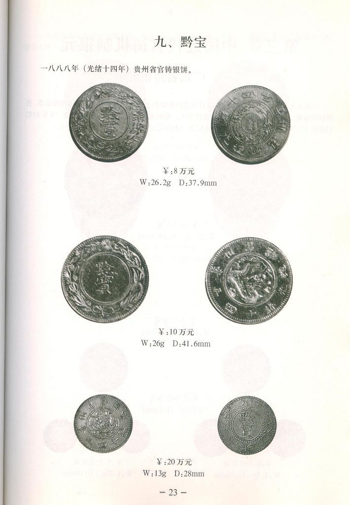 F1030 Catalogue: Minted Silver Coins of China (2004)