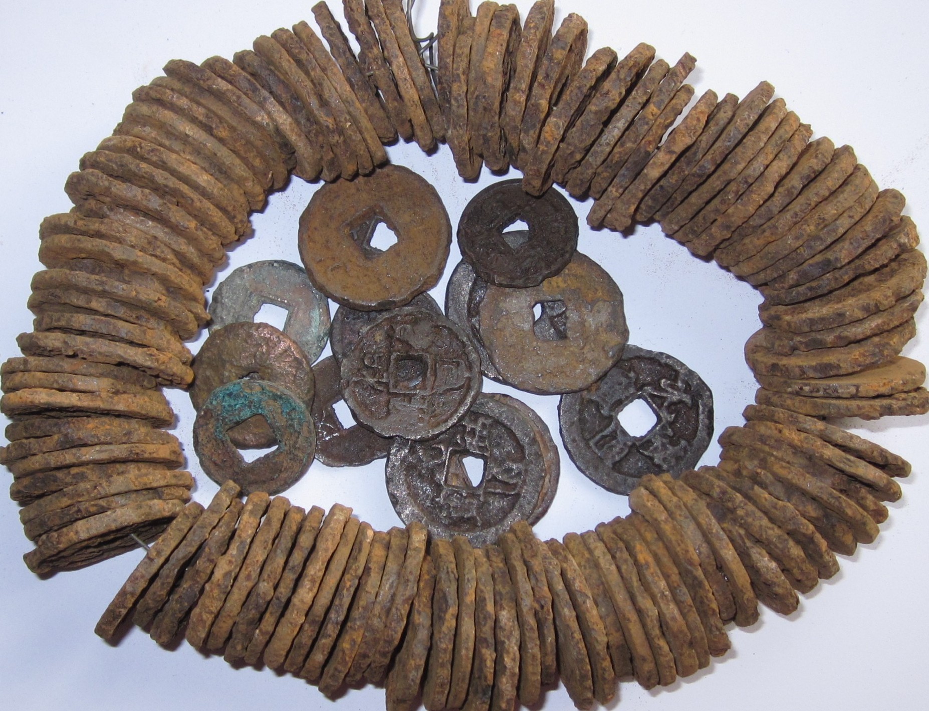 K8802, North Song Dynasty Iron Coins, 50 Pcs Wholesale, China AD 1000-1100