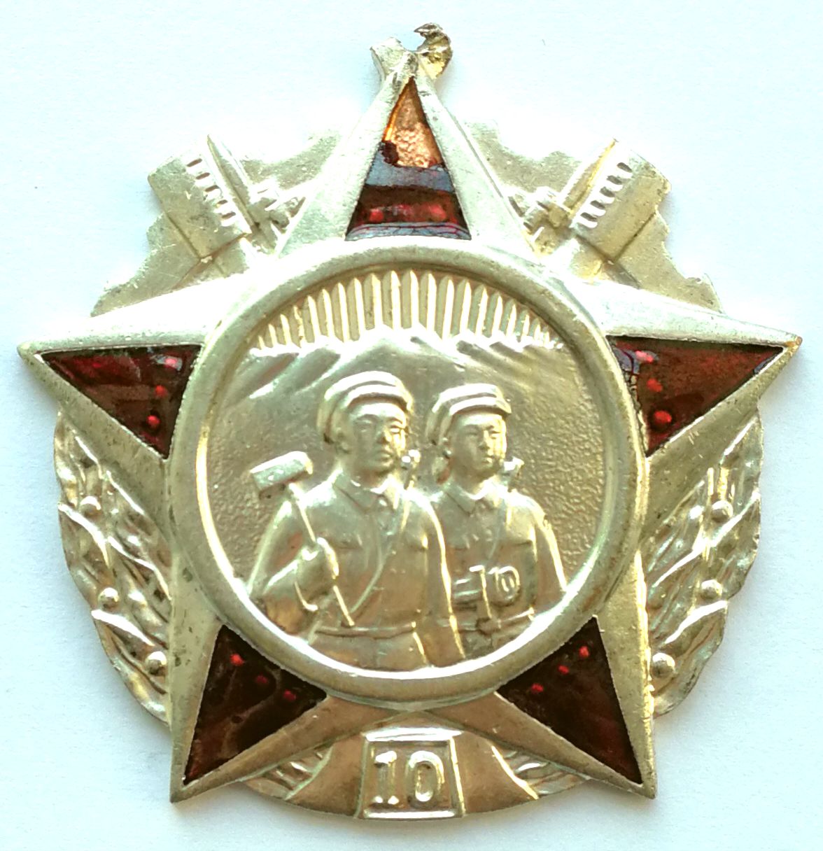 L5160, Korean Medal "10-Year Handicraft Worker", Korea 1990's